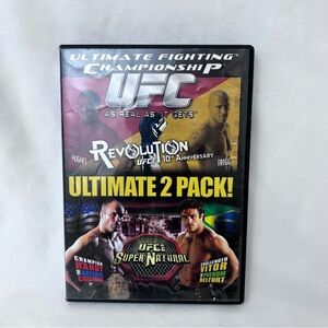 UFC Ultimate Fighting Championship DVD 10th Anniversary 2 Pack Couture Belfort